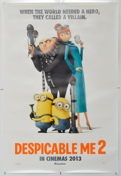 Despicable Me 2 - Original One Sheet Poster - Film Poster - Movie Poster 