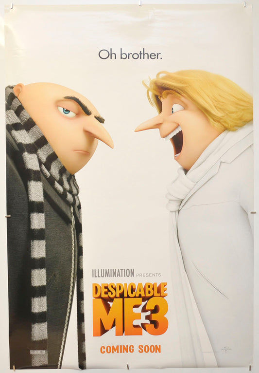 Despicable Me 3 (Oh Brother - Teaser / Advance Version) Original One Sheet Poster - Film Poster - Movie Poster