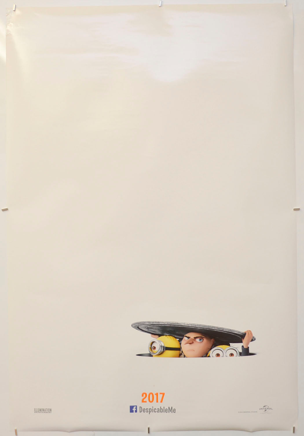 “Despicable Me 3” (Teaser / Advance Version) Original One Sheet Poster ...