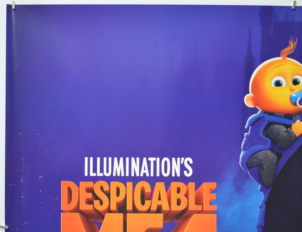 DESPICABLE ME 4 (Top Left) Cinema Quad Movie Poster 