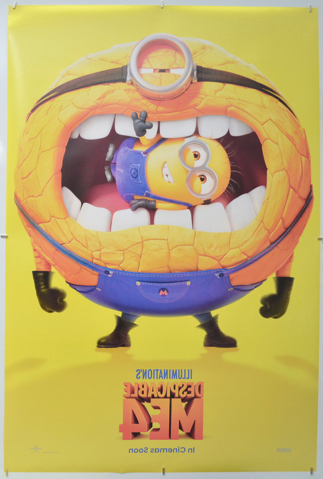 Despicable Me 4 (Back) Cinema One Sheet Movie Poster 