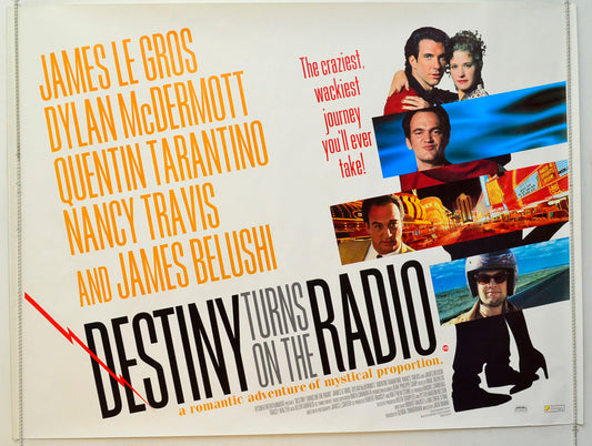 Destiny Turns On The Radio  Original British Quad Poster - Film Poster - Movie Poster