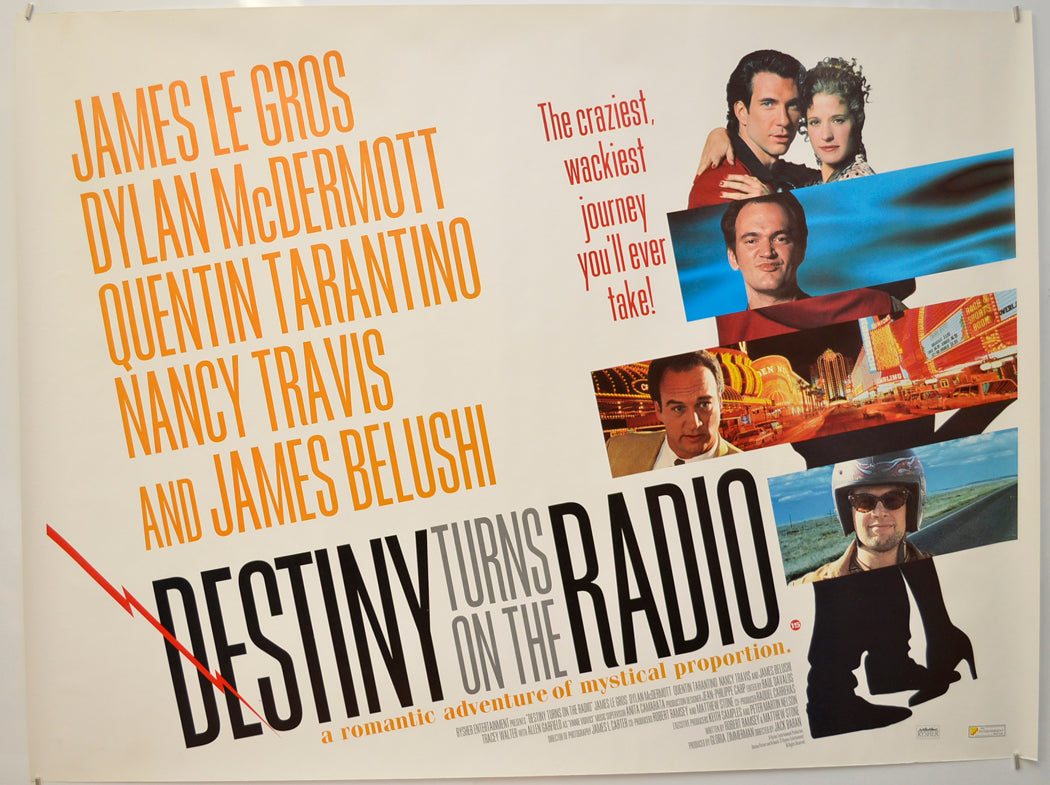 Destiny Turns On The Radio Original Quad Poster - Film Poster - Movie Poster