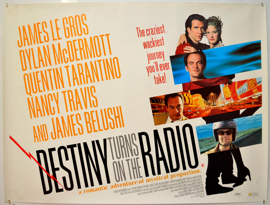 Destiny Turns On The Radio Original Quad Poster - Film Poster - Movie Poster