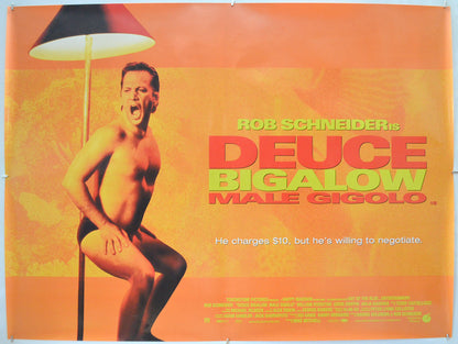 Deuce Bigalow : Male Gigolo Original Quad Poster - Film Poster - Movie Poster