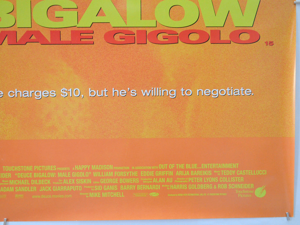 DEUCE BIGALOW : MALE GIGOLO (Bottom Right) Cinema Quad Movie Poster 