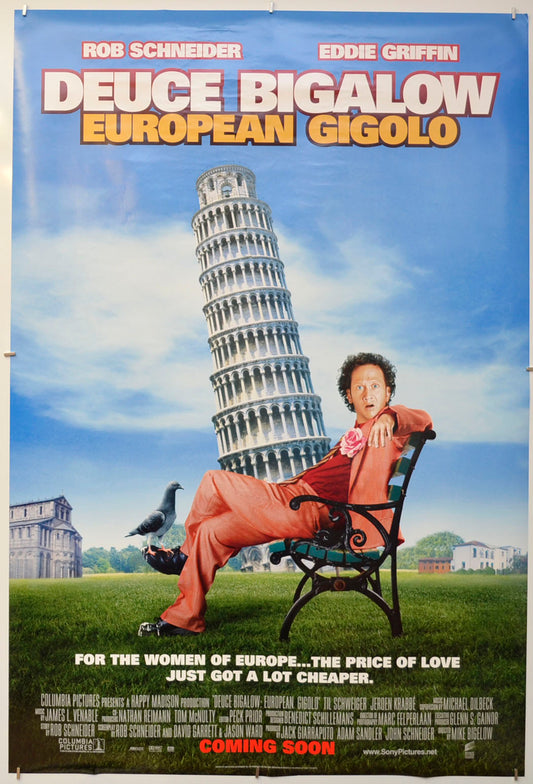 Deuce Bigalow : European Gigolo Original One Sheet Poster - Film Poster - Movie Poster