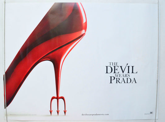 The Devil Wears Prada   (Teaser / Advance Version) Original British Quad Poster - Film Poster - Movie Poster