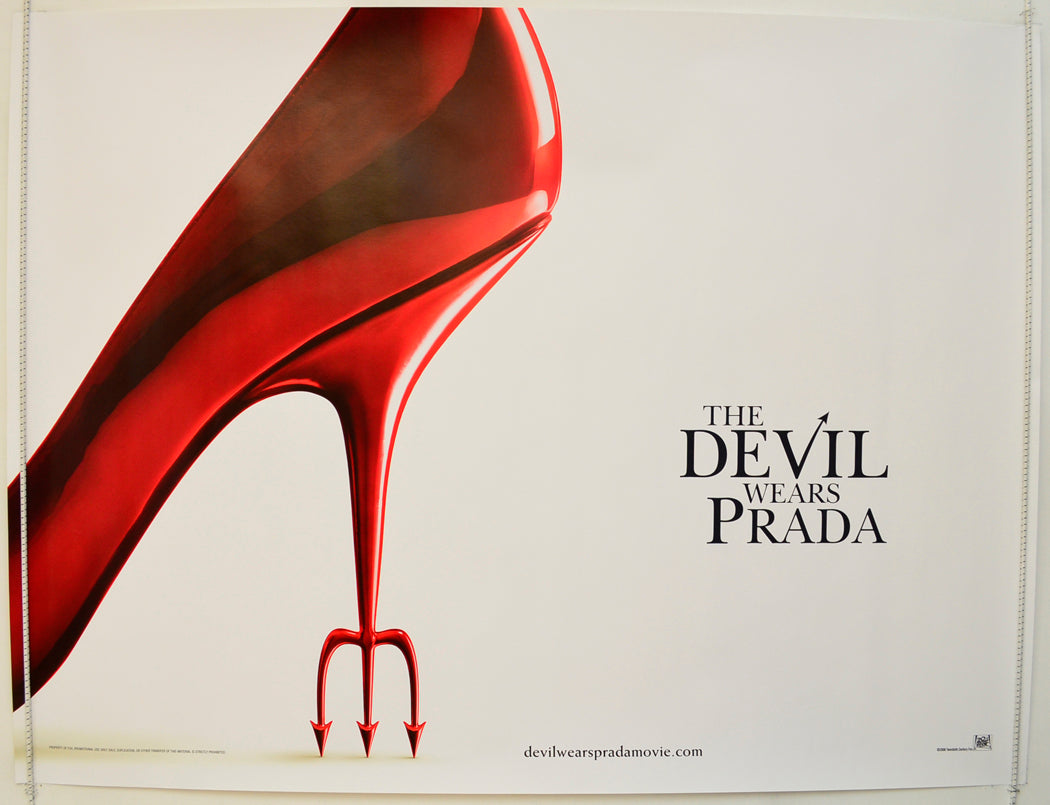 The Devil Wears Prada  (Teaser / Advance Version)   Original Quad Poster - Film Poster - Movie Poster  