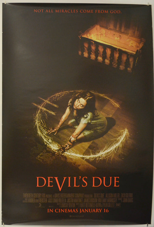 Devil's Due  Original One Sheet Poster - Film Poster - Movie Poster