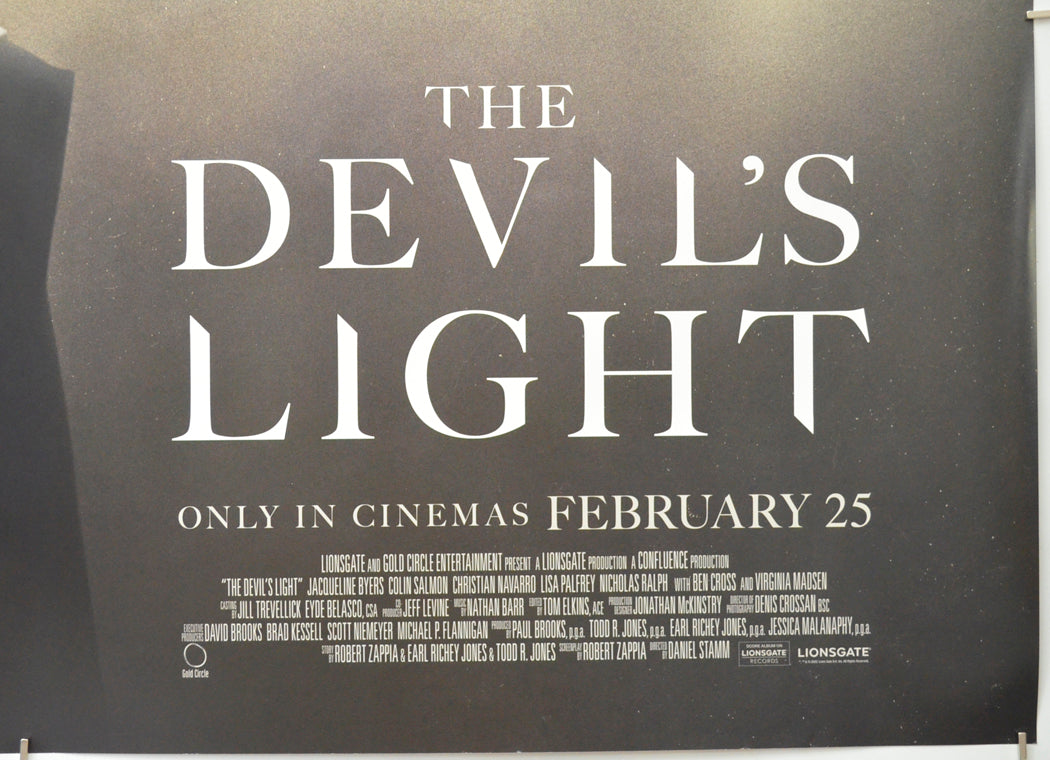 THE DEVIL’S LIGHT (Bottom Right) Cinema Quad Movie Poster 