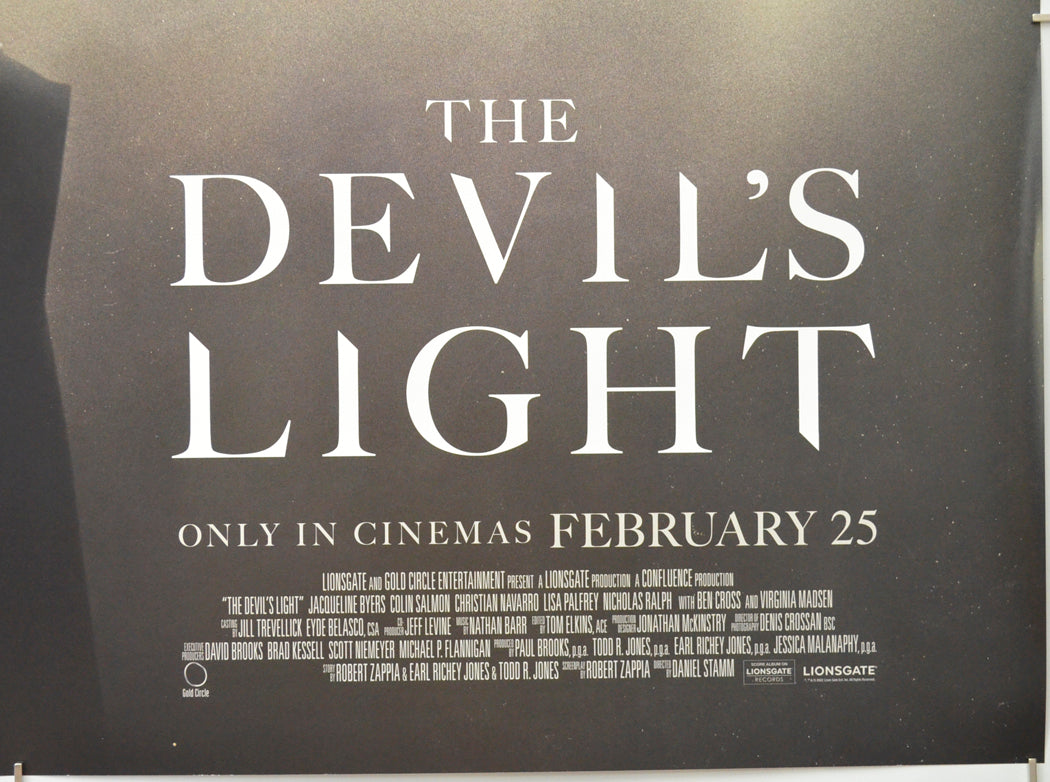 THE DEVIL’S LIGHT (Bottom Right) Cinema Quad Movie Poster 