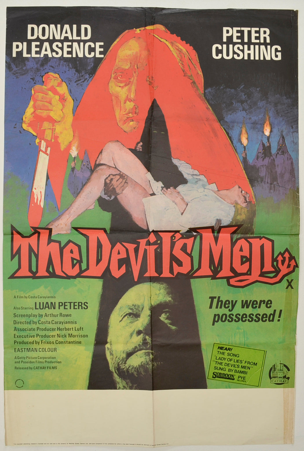 The Devil's Men   Original Double Crown Poster - Film Poster - Movie Poster 