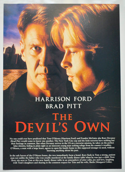 The Devil’s Own Original Cinema Exhibitors Press Synopsis / Credits Card (UK)