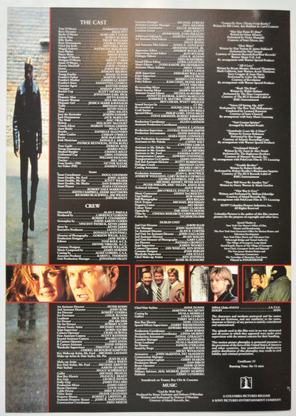 THE DEVIL’S OWN Cinema Exhibitors Press Synopsis Credits Booklet - BACK 