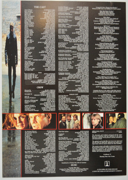 THE DEVIL’S OWN Cinema Exhibitors Press Synopsis Credits Booklet - BACK 