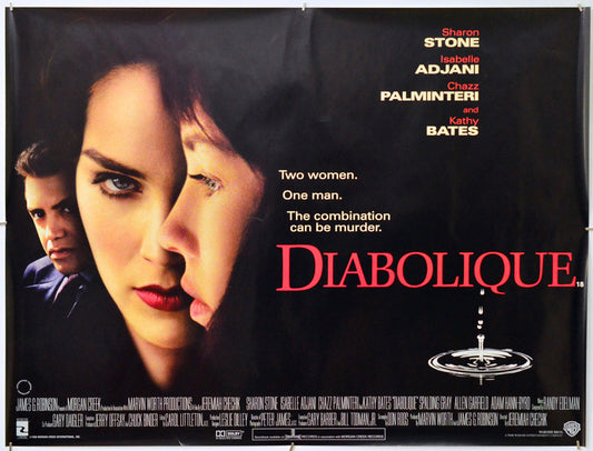 Diabolique - Original Quad Poster - Film Poster - Movie Poster