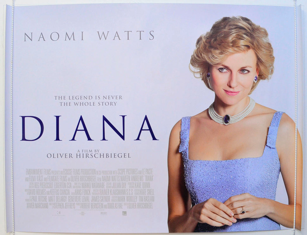 Diana Original British Quad Poster - Film Poster - Movie Poster 