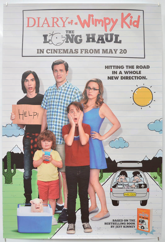 Diary Of A Wimpy Kid: The Long Haul Original One Sheet Poster - Film Poster - Movie Poster