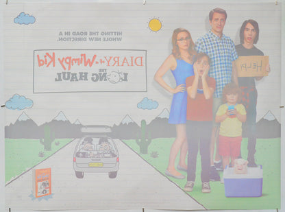Diary Of A Wimpy Kid: The Long Haul (Back) Cinema Quad Movie Poster 
