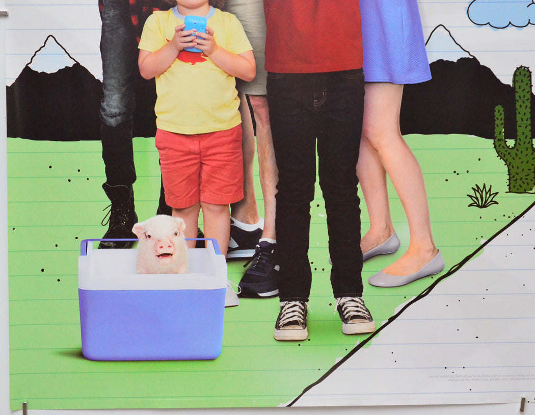 Diary Of A Wimpy Kid: The Long Haul (Bottom Left) Cinema Quad Movie Poster 