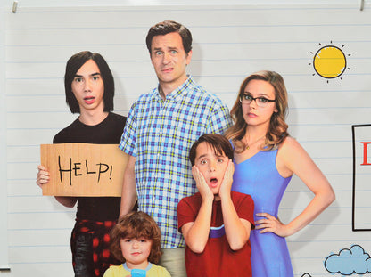 Diary Of A Wimpy Kid: The Long Haul (Top Left) Cinema Quad Movie Poster 