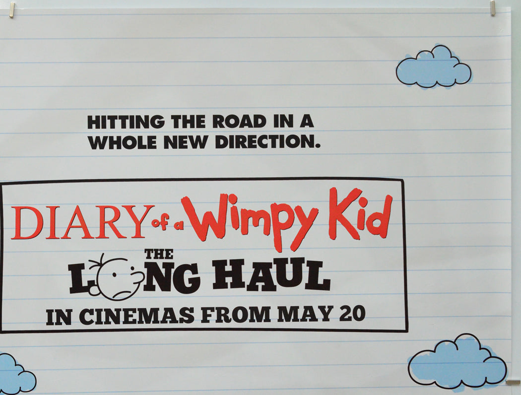 Diary Of A Wimpy Kid: The Long Haul (Top Right) Cinema Quad Movie Poster 