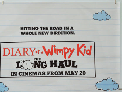 Diary Of A Wimpy Kid: The Long Haul (Top Right) Cinema Quad Movie Poster 