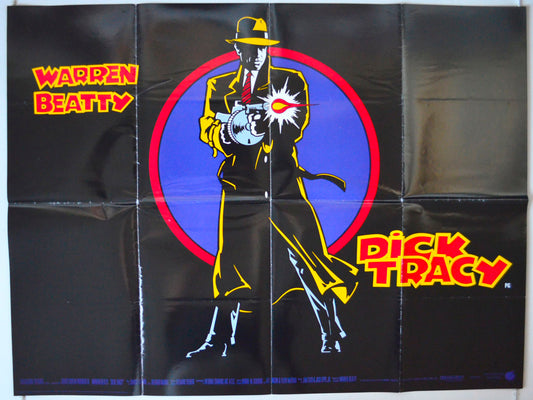 Dick Tracy Original British Quad Poster - Movie Poster