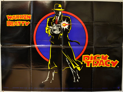 Dick Tracy  Original Quad Poster - Film Poster - Movie Poster