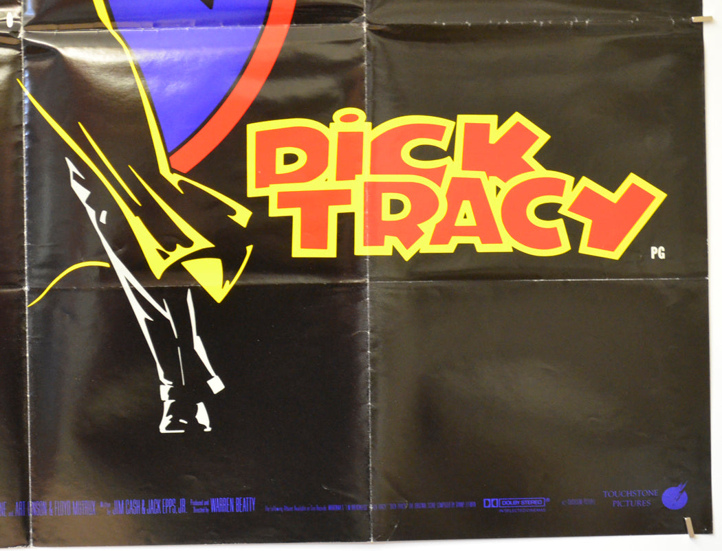 DICK TRACY (Bottom Right) Cinema Quad Movie Poster 