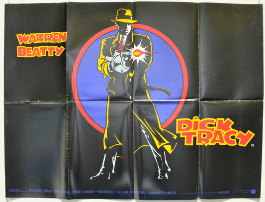 Dick Tracy Original Quad Poster - Film Poster - Movie Poster  