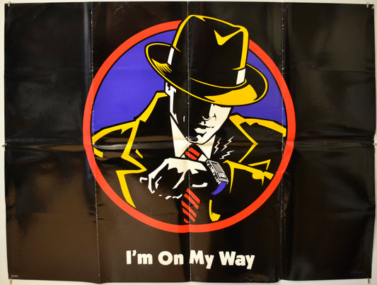 Dick Tracy  (Teaser / Advance Version 2) Original Quad Poster - Film Poster - Movie Poster