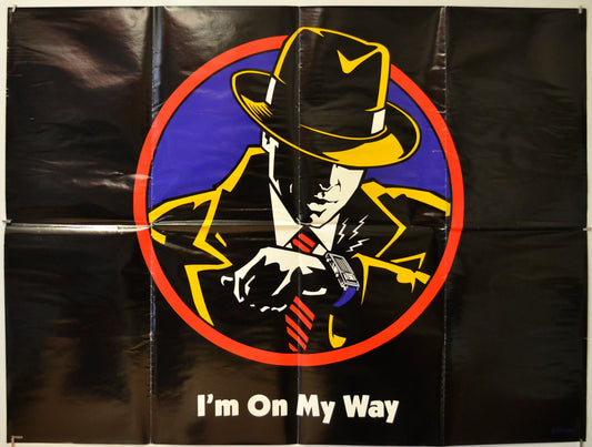 Dick Tracy  (Teaser / Advance Version 2) Original Quad Poster - Film Poster - Movie Poster