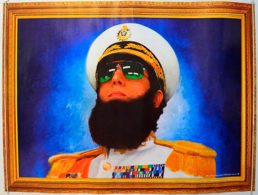 The Dictator  (Teaser / Advance Version)   Original British Quad Poster - Film Poster - Movie Poster 