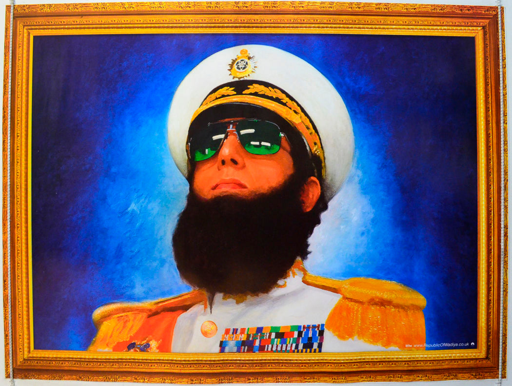 The Dictator  (Teaser / Advance Version)   Original British Quad Poster - Film Poster - Movie Poster 