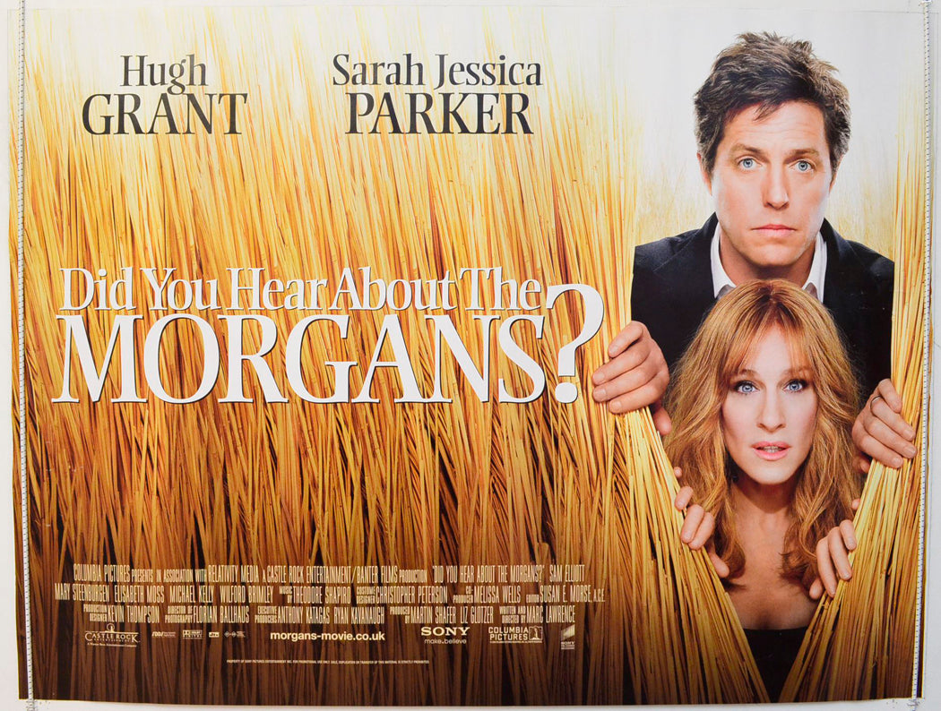 Did You Hear About The Morgans? Original British Quad Poster - Film Poster - Movie Poster 