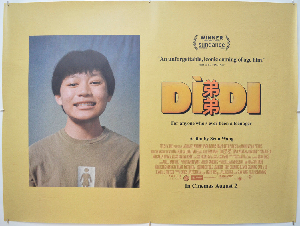 Didi  Original Quad Poster - Film Poster - Movie Poster