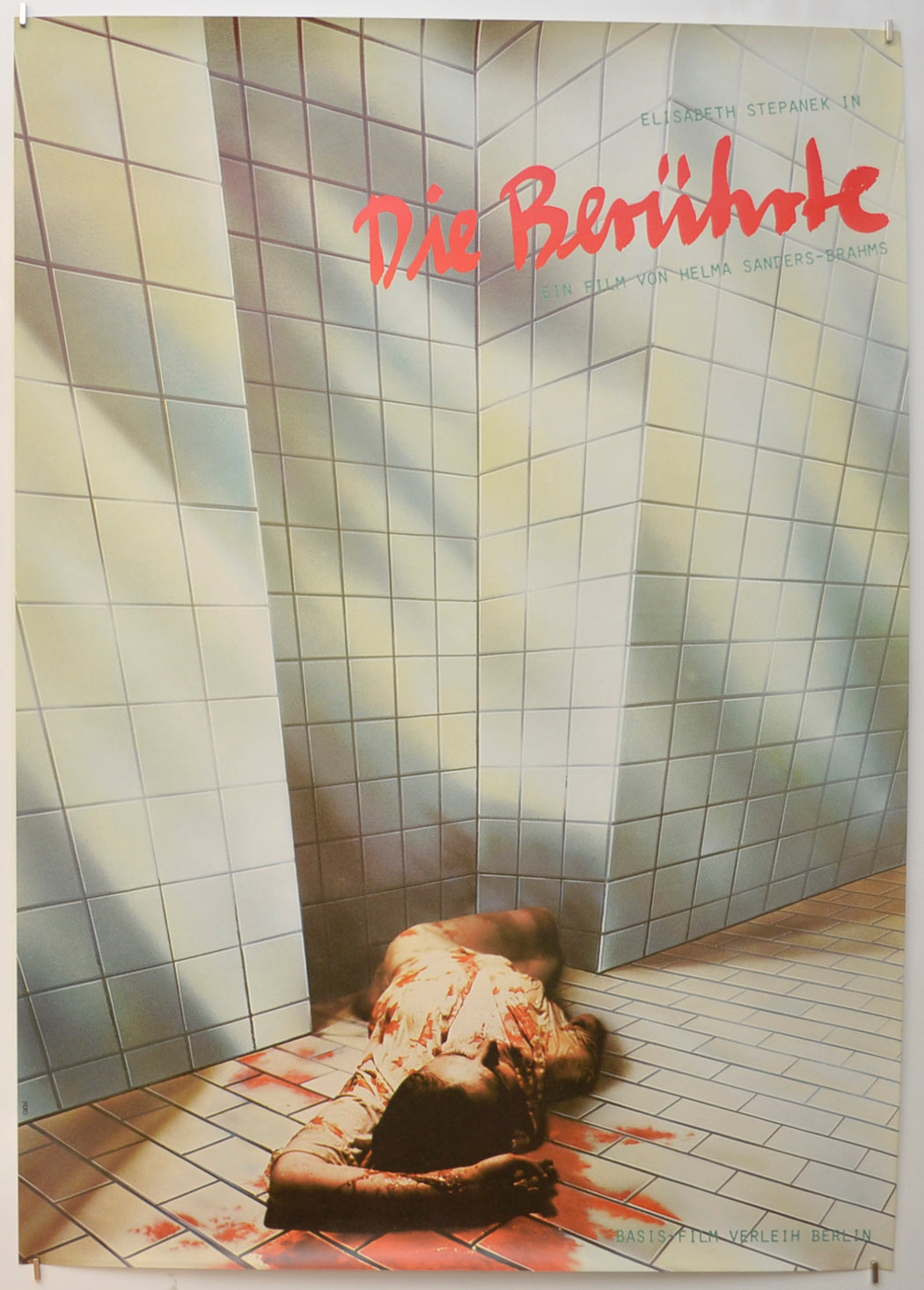 Die Berührte (a.k.a. No Mercy, No Future) Original Double Crown Poster - Film Poster - Movie Poster