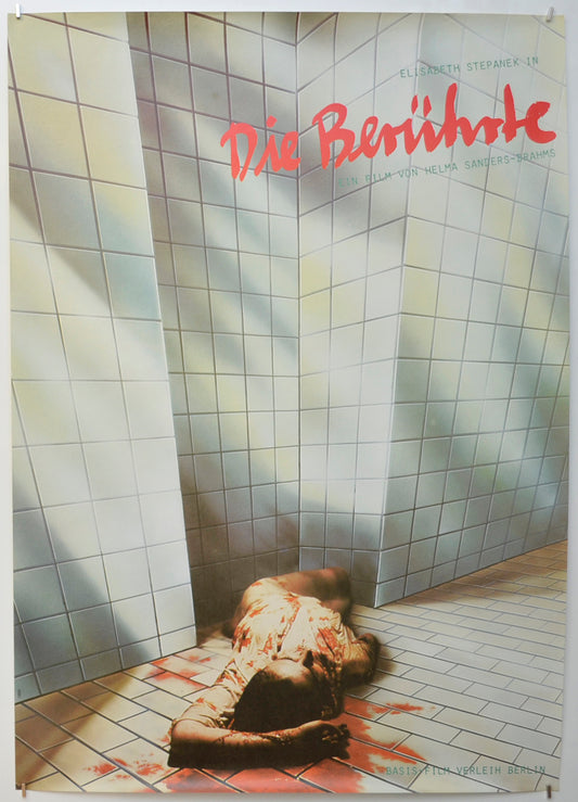 Die Berührte (a.k.a. No Mercy, No Future) Original Double Crown Poster - Film Poster - Movie Poster