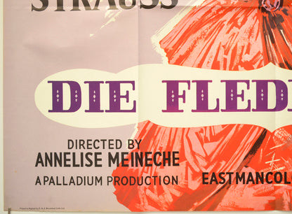 DIE FLEDERMAUS (Bottom Left) Cinema Quad Movie Poster 