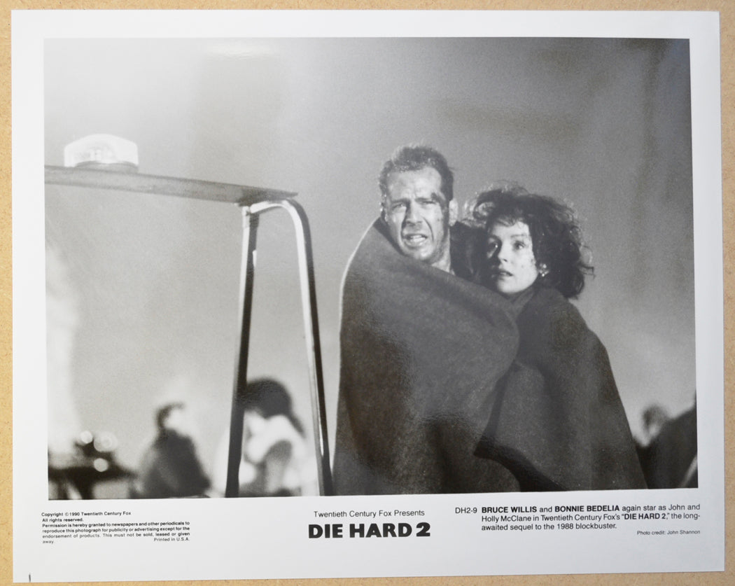 DIE HARD 2 (Still 4) Cinema Black and White Press Stills 