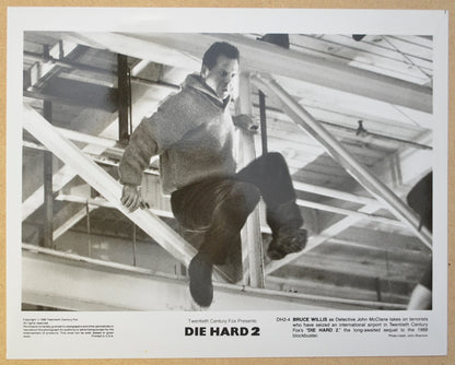 DIE HARD 2 (Still 7) Cinema Black and White Press Stills 