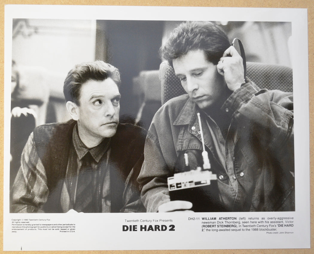 DIE HARD 2 (Still 9) Cinema Black and White Press Stills 