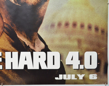 DIE HARD 4.0 (Bottom Right) Cinema Quad Movie Poster 