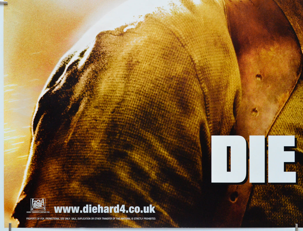 Die Hard 4.0 (Bottom Left) Cinema Quad Movie Poster 
