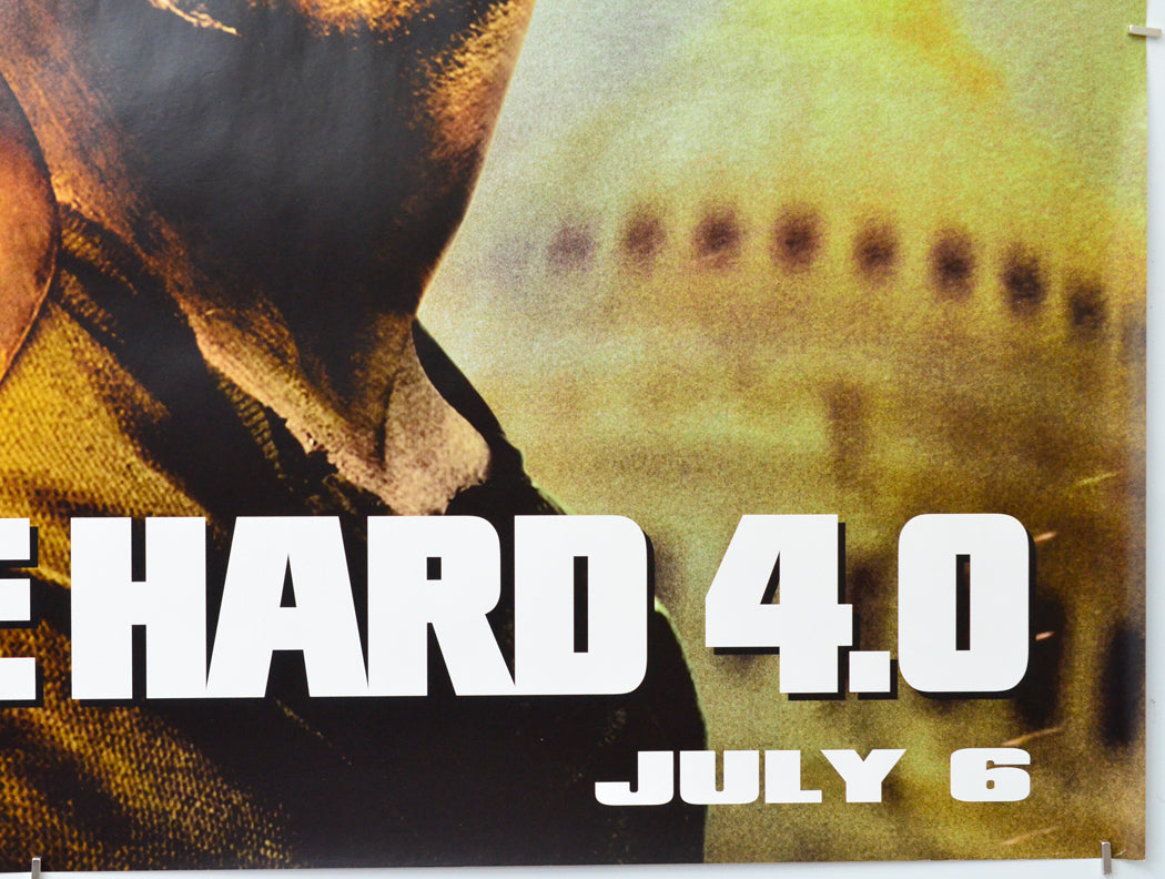Die Hard 4.0 (Bottom Right) Cinema Quad Movie Poster 