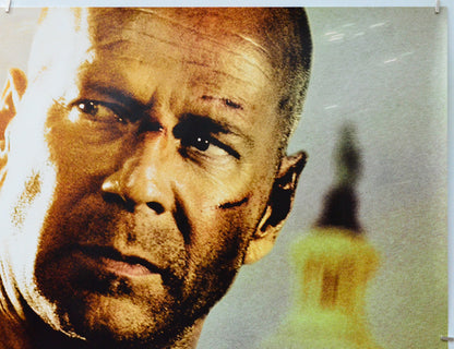 Die Hard 4.0 (Top Right) Cinema Quad Movie Poster 