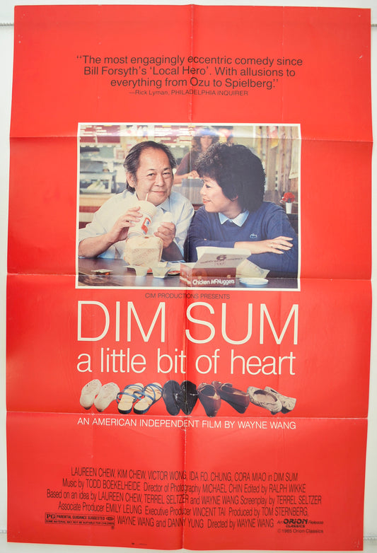 Dim Sum - A Little Bit Of Heart   Original One Sheet Poster - Film Poster - Movie Poster 