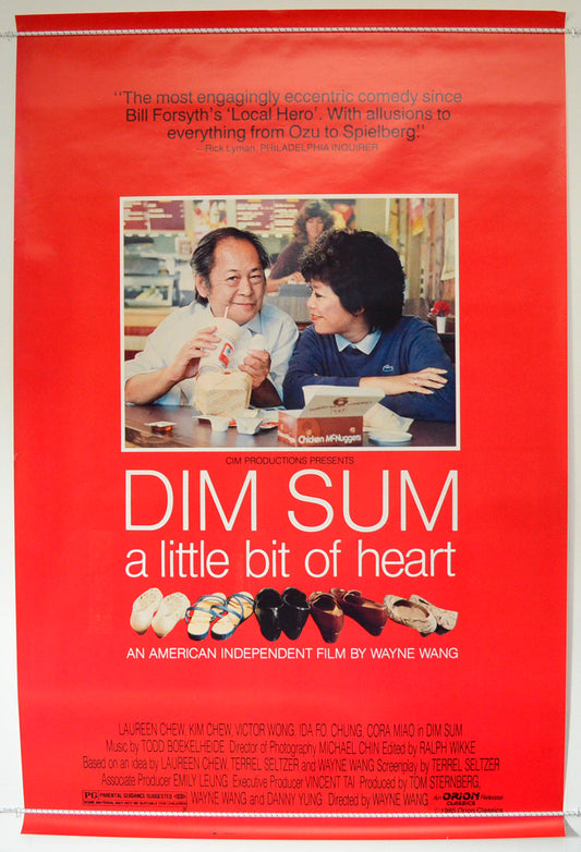 Dim Sum - A Little Bit Of Heart  Original One Sheet Poster - Film Poster - Movie Poster